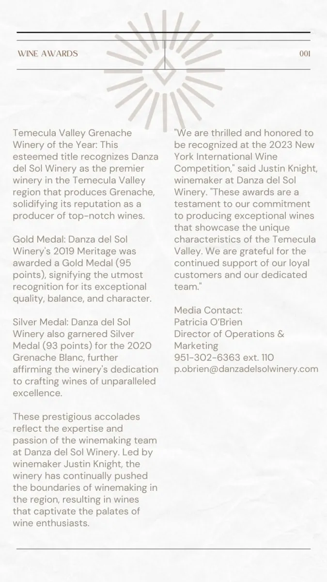 New York International Wine Competition 2